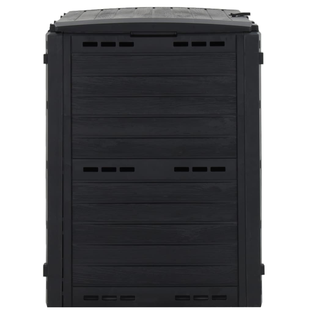 Galleria Design Garden Composter Black 280 L Polypropylene