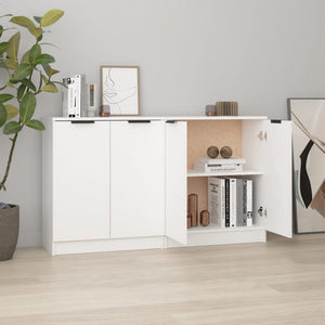 Galleria Design Sideboards 2 pcs Black 60x30x70 cm Engineered Wood