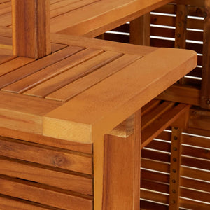 Galleria Design 5 Piece Garden Bar Set Solid Wood Acacia