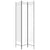 Galleria Design 3-Panel Room Divider White 120x220 cm Fabric