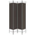 Galleria Design 4-Panel Room Divider Brown 160x220 cm Fabric
