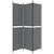Galleria Design 3-Panel Room Divider Anthracite 150x200 cm Fabric