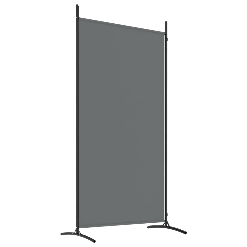 Galleria Design 2-Panel Room Divider Anthracite 175x180 cm Fabric