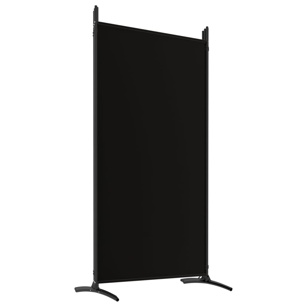 Galleria Design 6-Panel Room Divider Black 520x180 cm Fabric