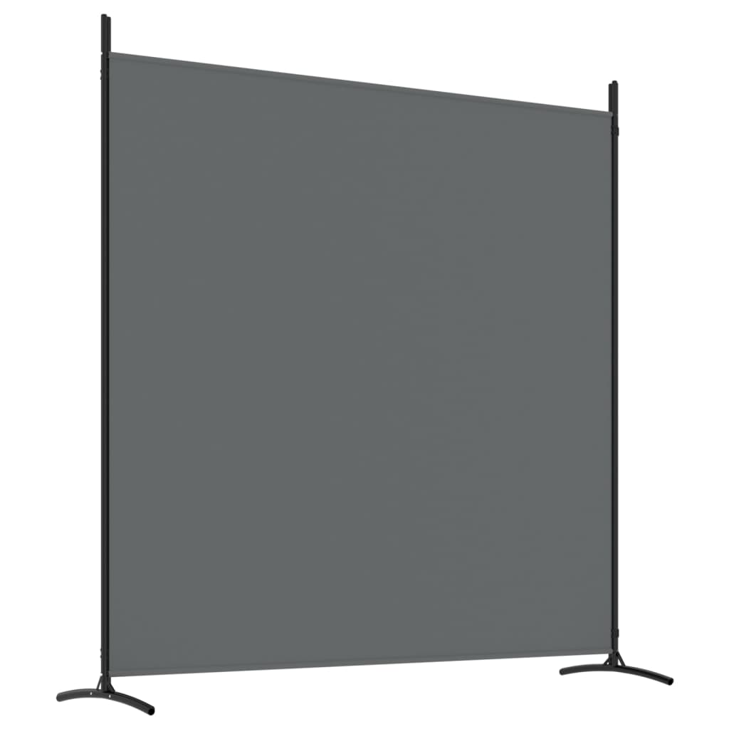 Galleria Design 3-Panel Room Divider Anthracite 525x180 cm Fabric