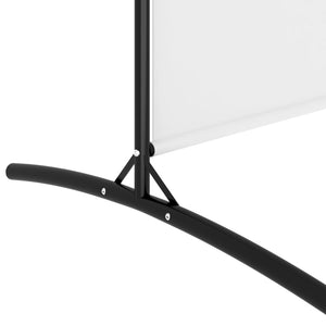 Galleria Design 4-Panel Room Divider White 698x180 cm Fabric