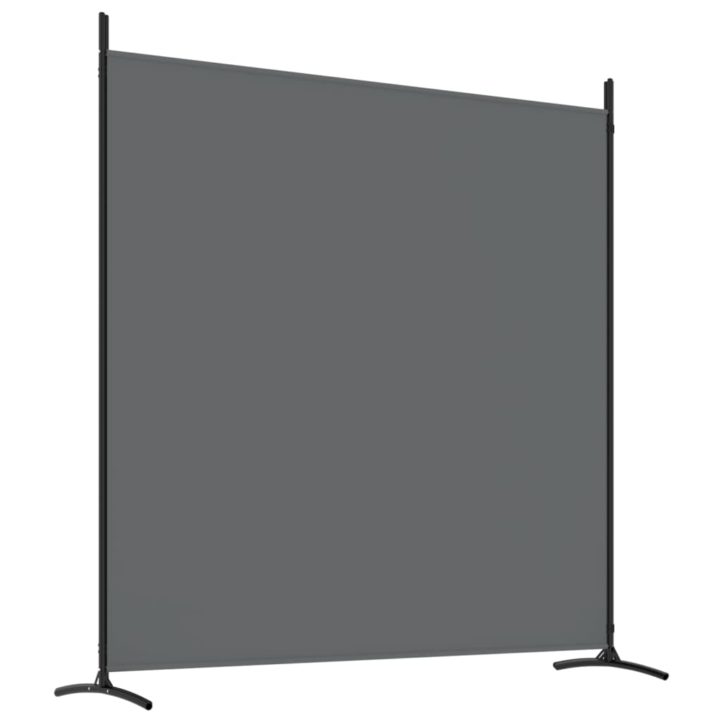 Galleria Design 4-Panel Room Divider Anthracite 698x180 cm Fabric