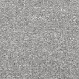 Galleria Design Bed Frame without Mattress Cream 180x200 cm Super King Fabric