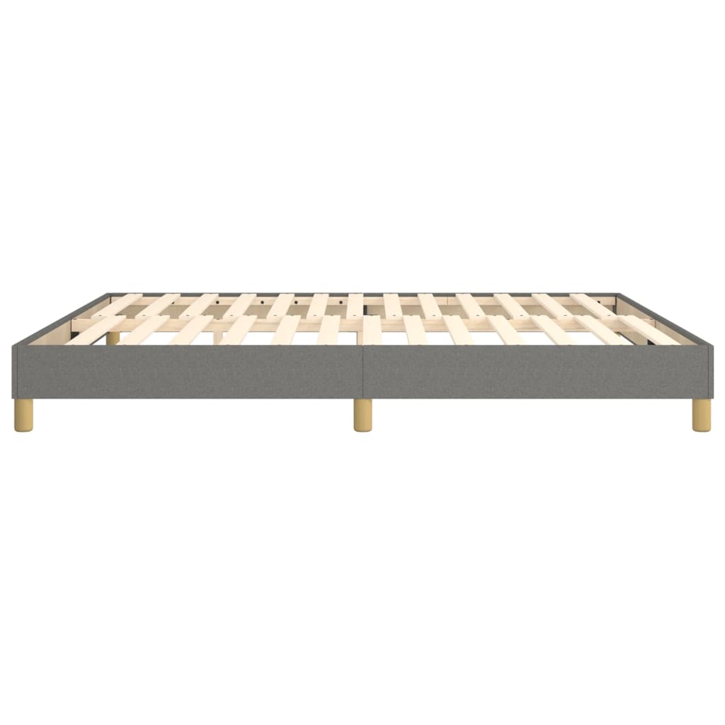Galleria Design Bed Frame without Mattress Cream 180x200 cm Super King Fabric