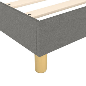 Galleria Design Bed Frame without Mattress Cream 180x200 cm Super King Fabric