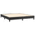 Galleria Design Bed Frame without Mattress Black 180x200 cm Super King Faux Leather