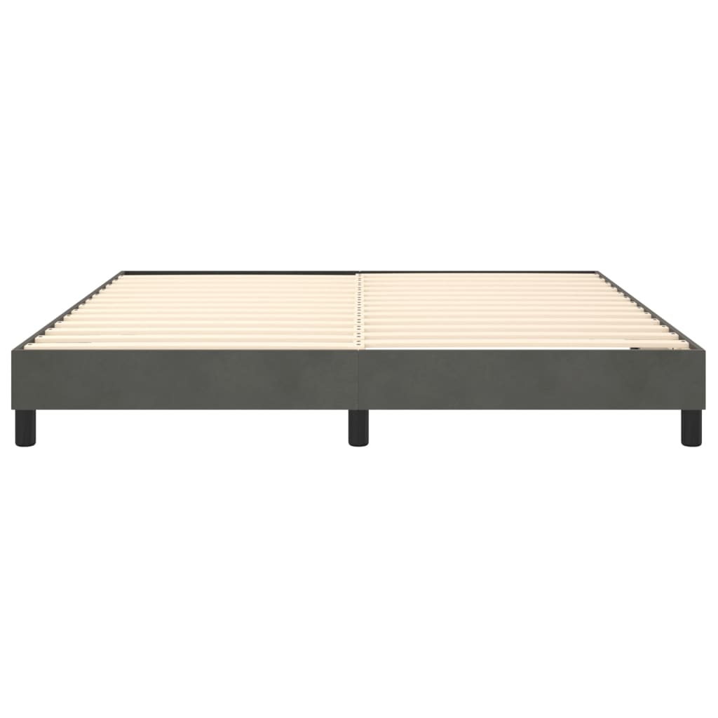 Galleria Design Bed Frame without Mattress Light Grey 180x200 cm Super King Velvet