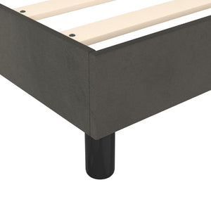 Galleria Design Bed Frame without Mattress Light Grey 180x200 cm Super King Velvet