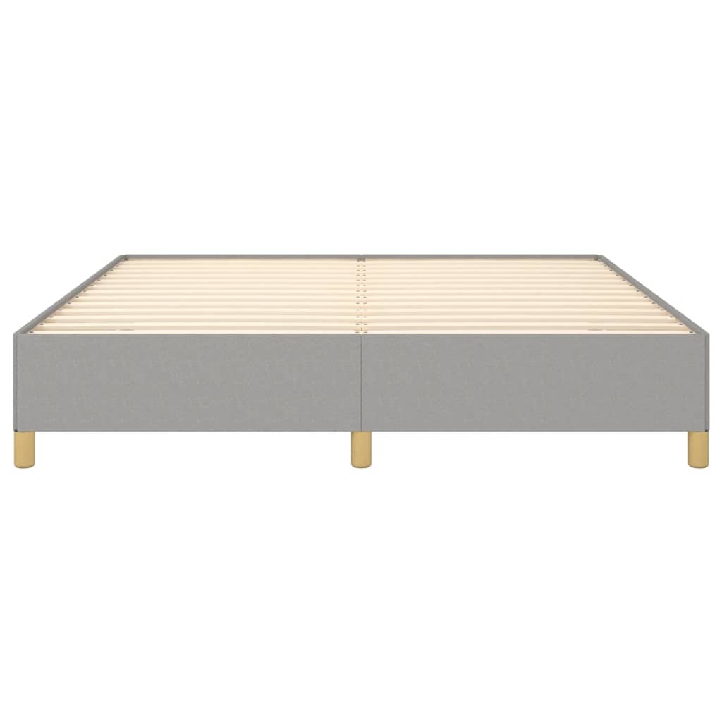 Galleria Design Bed Frame without Mattress Cream 180x200 cm Super King Fabric