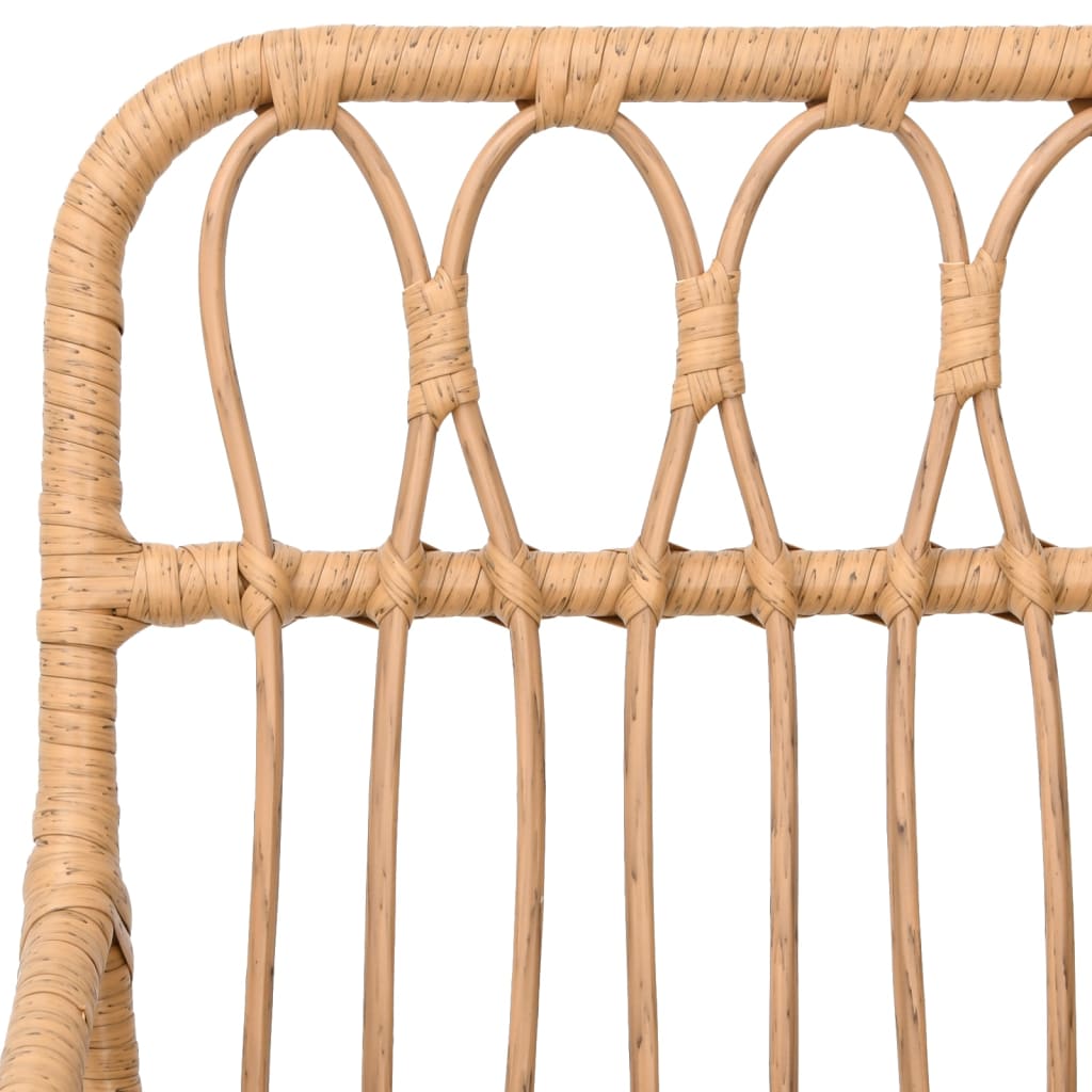 Galleria Design Garden Chairs 2 pcs with Armrest Black 56x64x80 cm PE Rattan