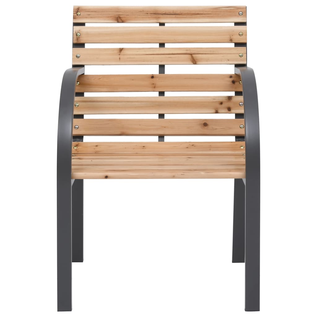 Galleria Design Garden Chairs 2 pcs Solid Wood Fir