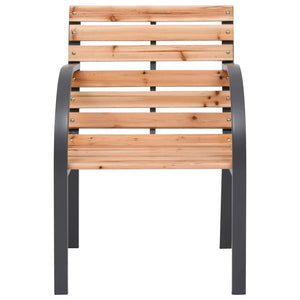 Galleria Design Garden Chairs 2 pcs Solid Wood Fir