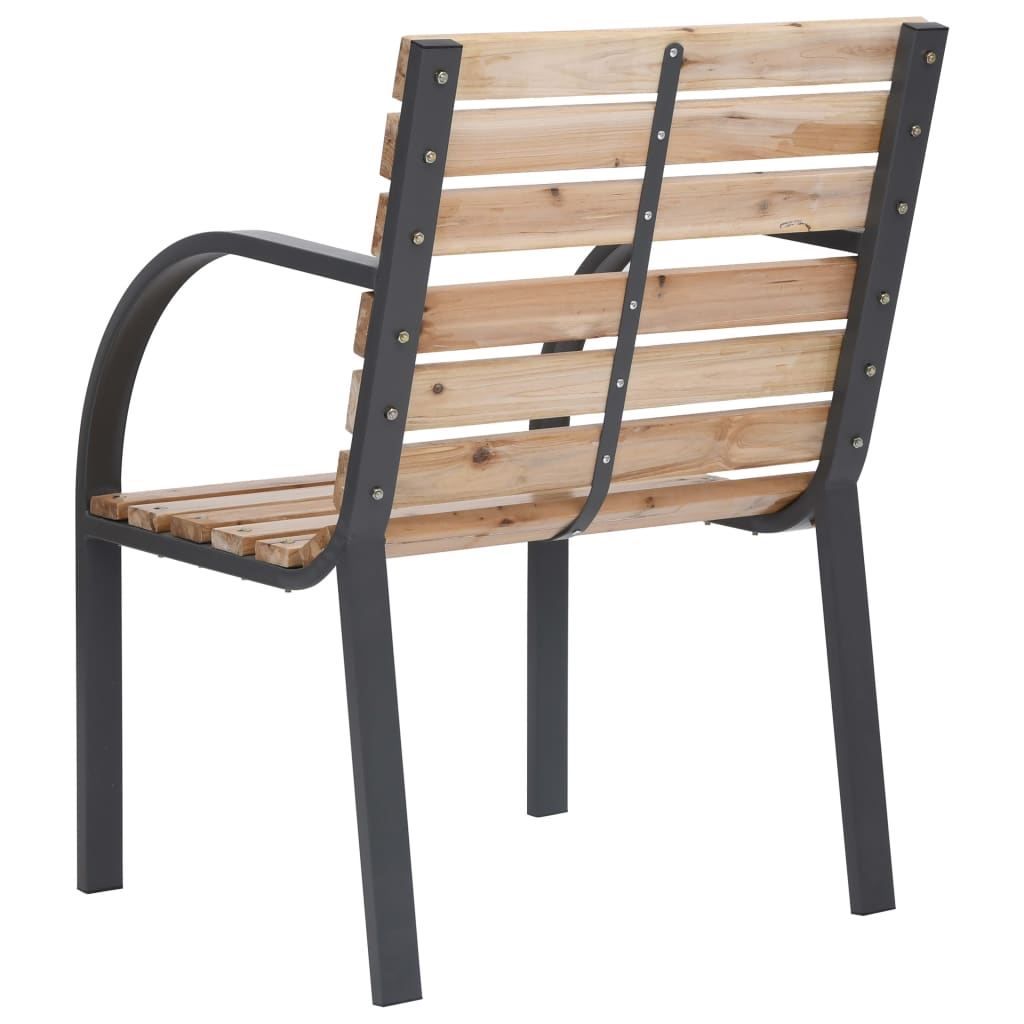 Galleria Design Garden Chairs 2 pcs Solid Wood Fir