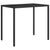Galleria Design 4 Piece Garden Lounge Set with Cushions Black Poly Rattan