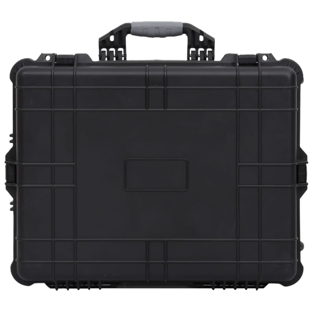 Galleria Design Wheeled Flight Case Black 63x50x23 cm PP