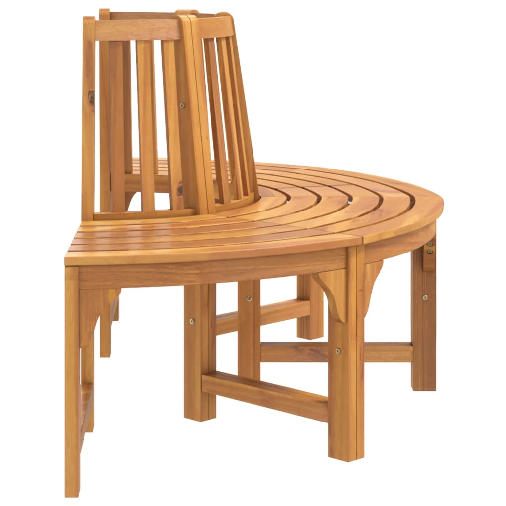 Galleria Design Half Round Tree Bench Ø160 cm Solid Wood Eucalyptus