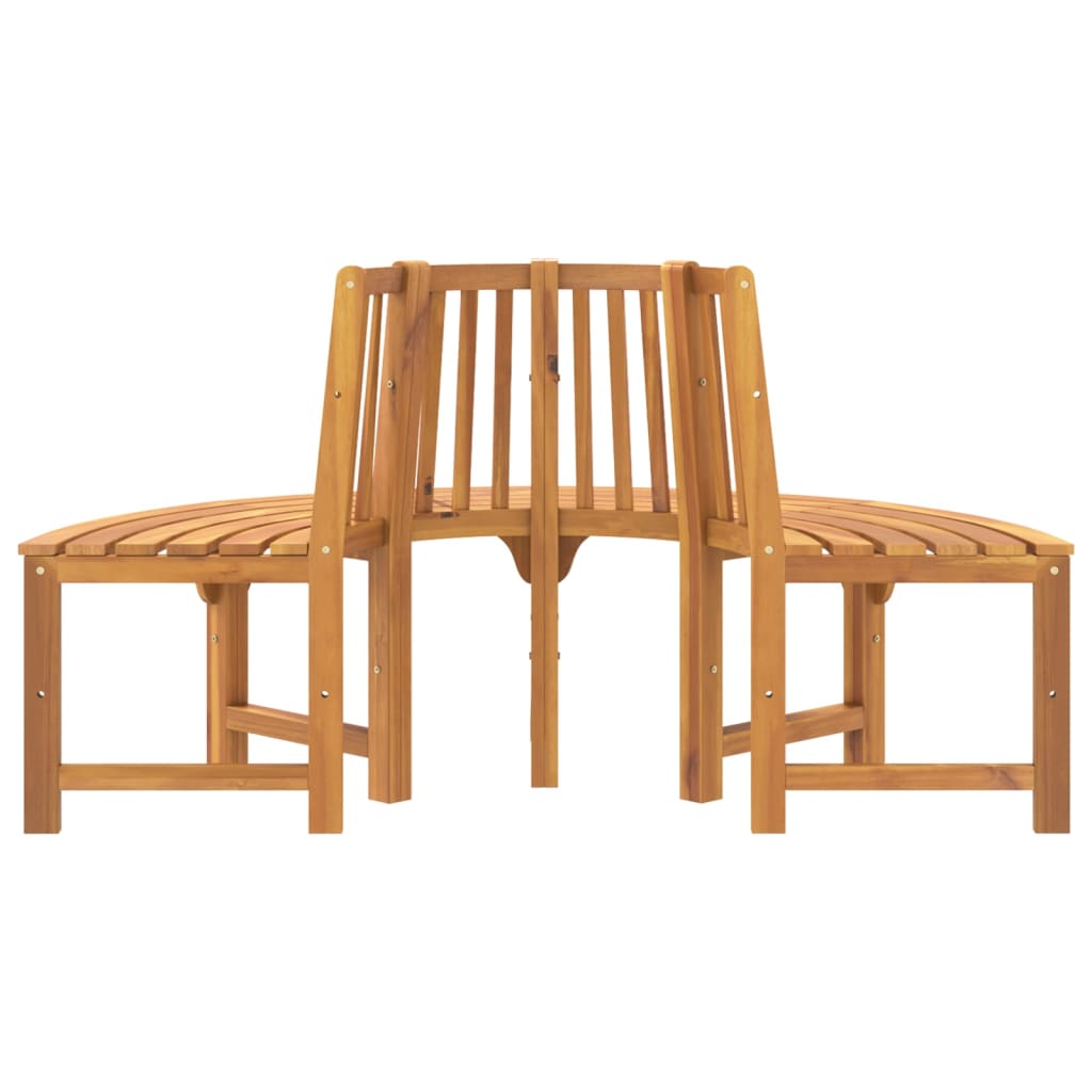 Half round tree 2025 bench