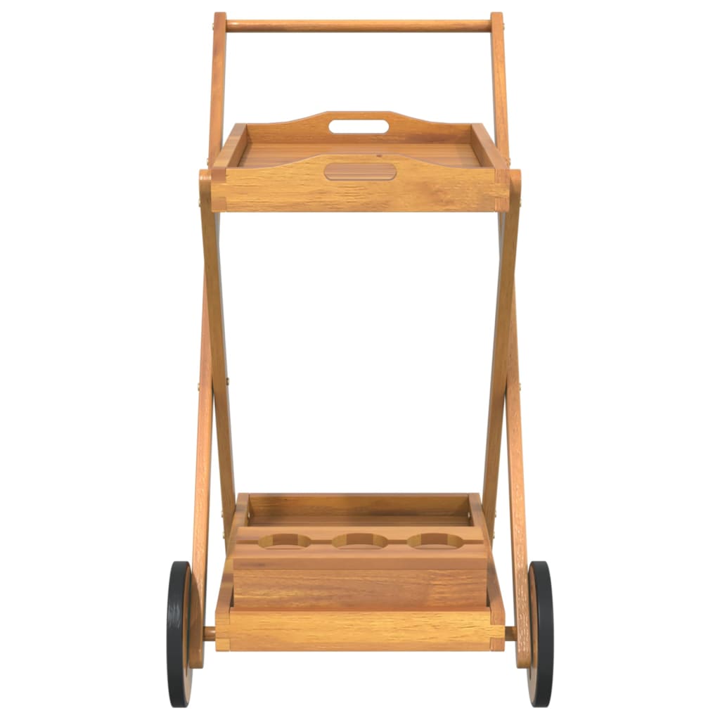 Galleria Design Tea Trolley 54x87x90 cm Solid Wood Acacia