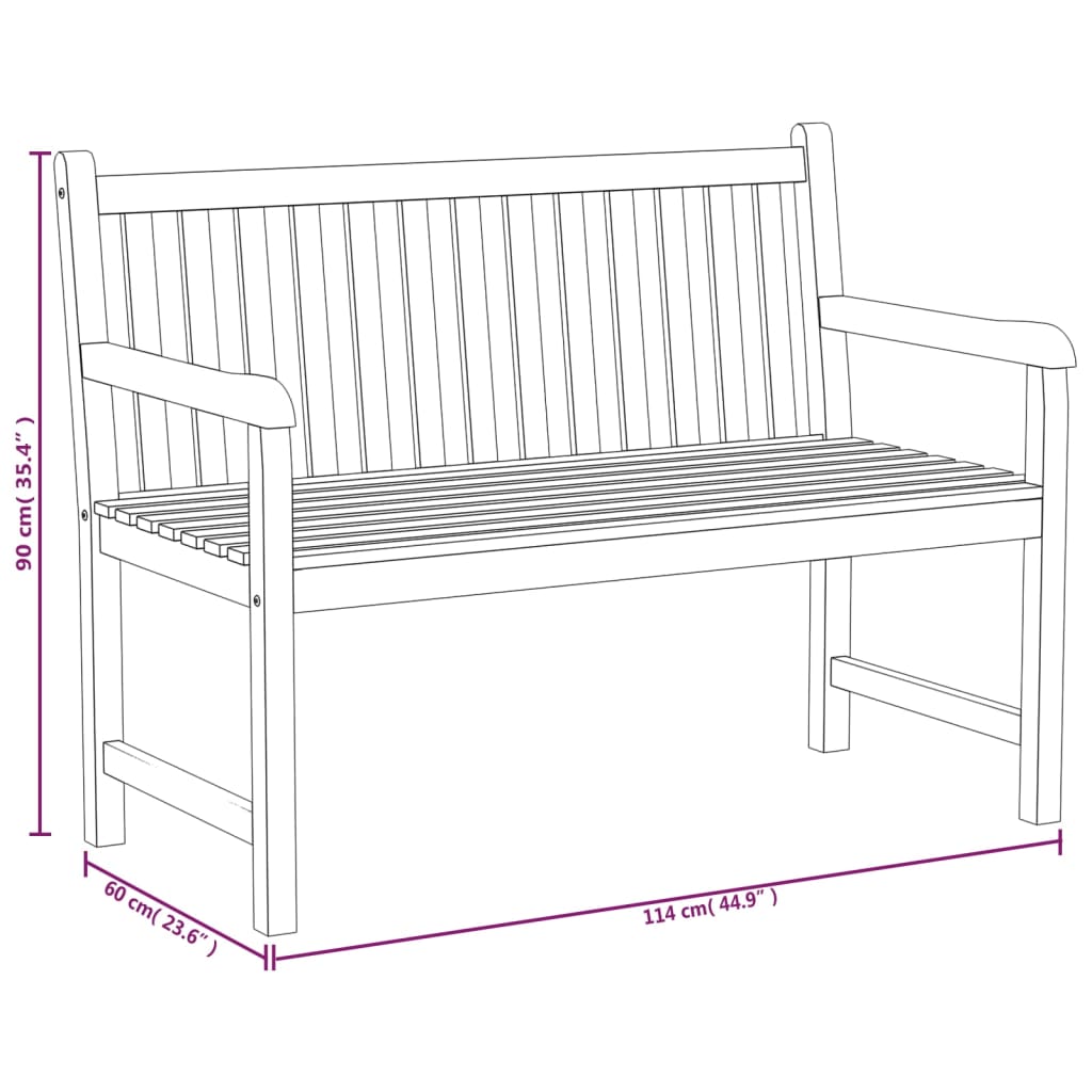 Galleria Design 3 Piece Garden Dining Set Solid Wood Teak