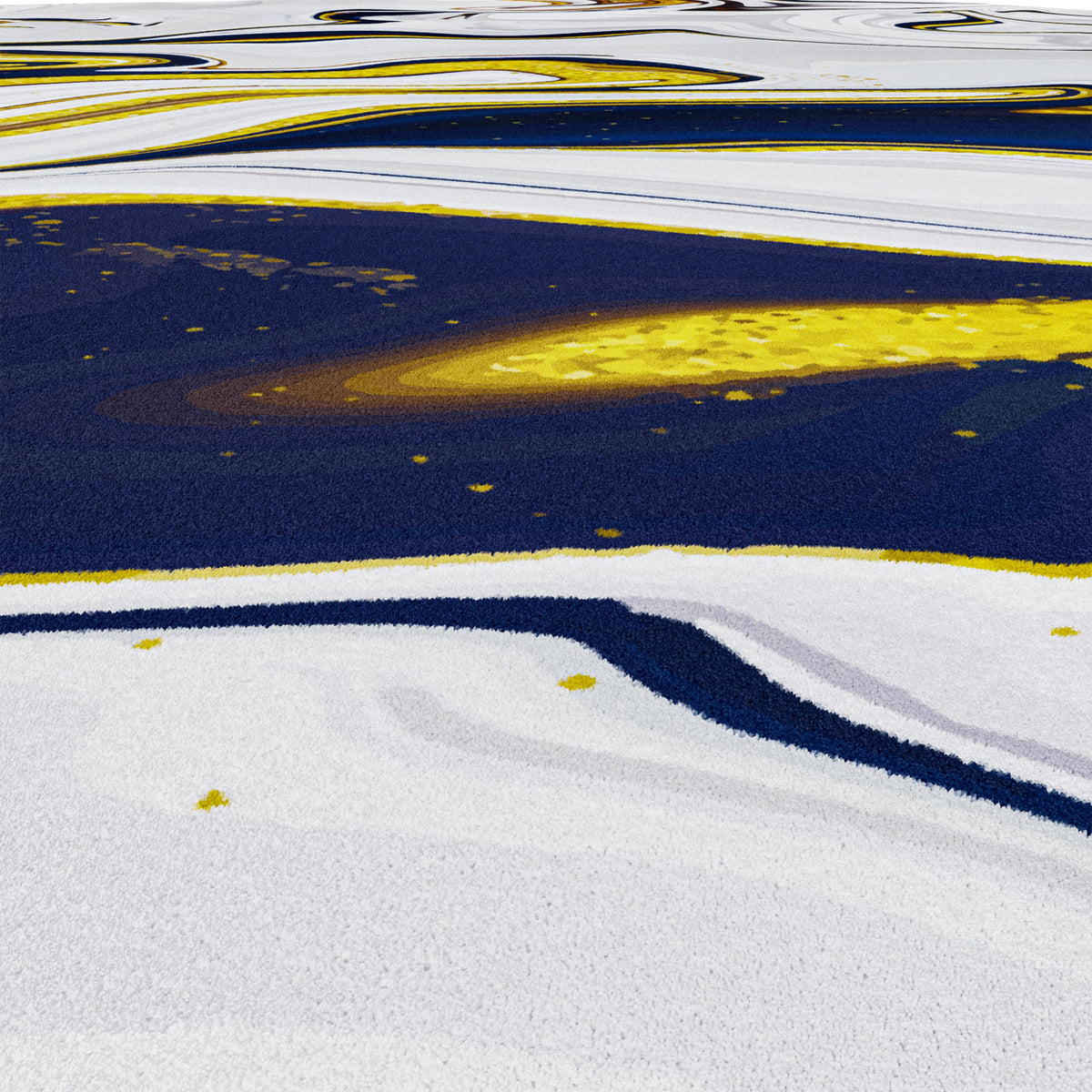 Luxury Marble Fluffy Rug