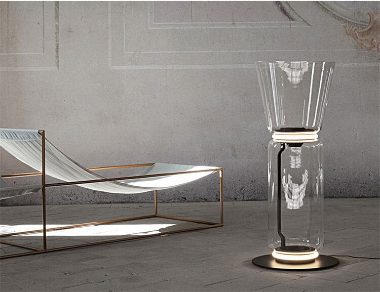 Italy Design Heavy Glass Nordic LED Floor Lights Indoor - Floor Lamps