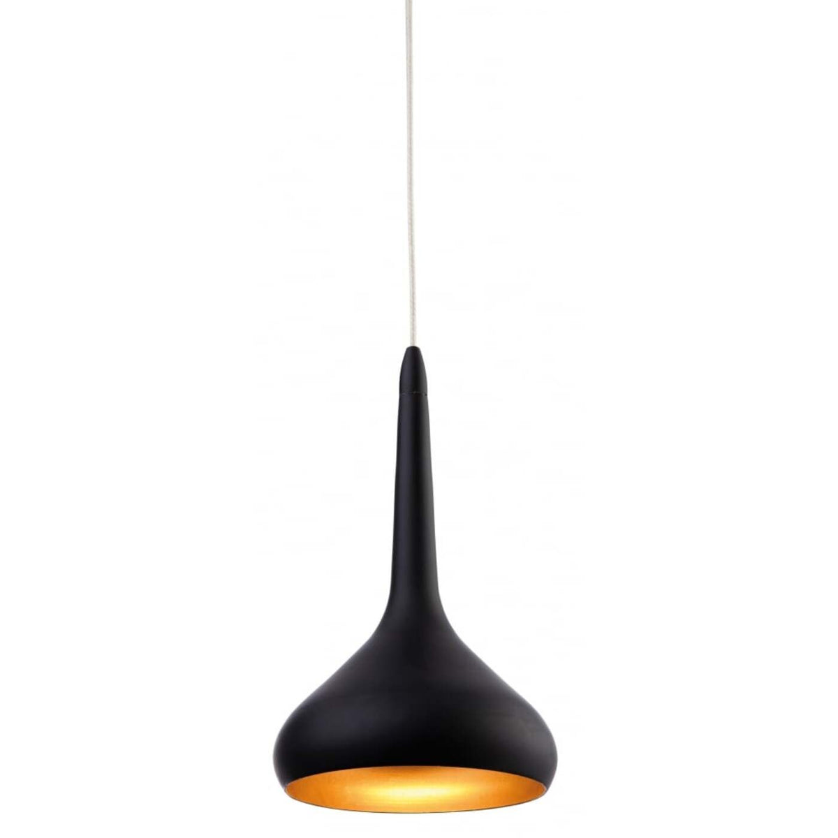 Modern Black Small Ceiling Hanging Pendant Light